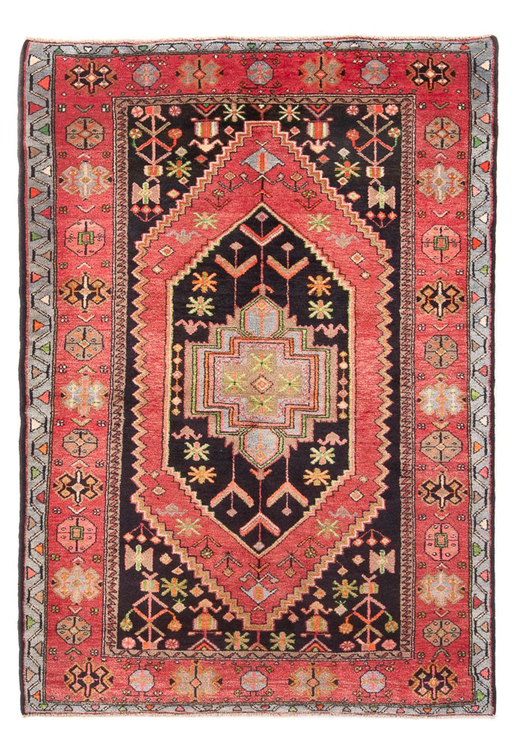 Persisk matta - Nomadic - 222 x 145 cm - mörkblå