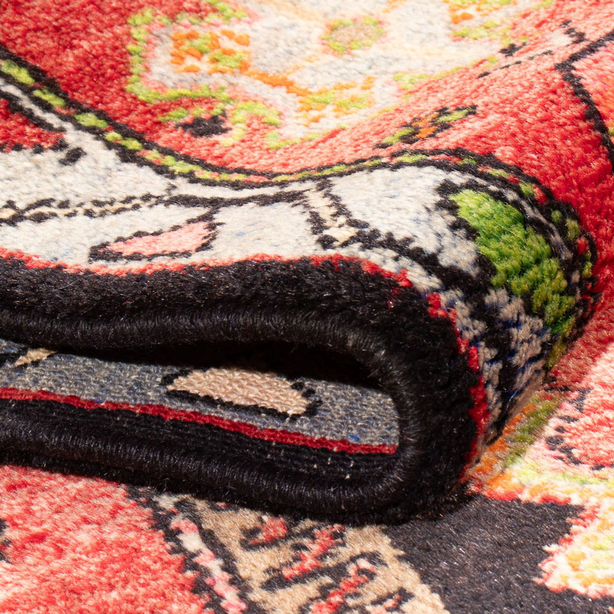 Persisk matta - Nomadic - 222 x 145 cm - mörkblå