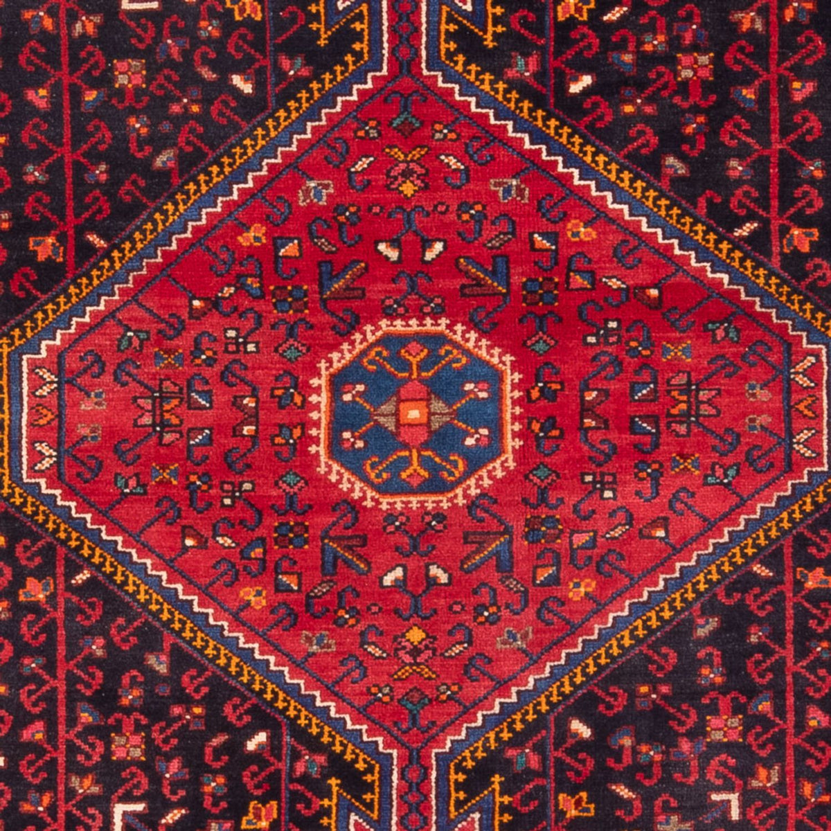 Persisk matta - Nomadic - 230 x 136 cm - mörkblå