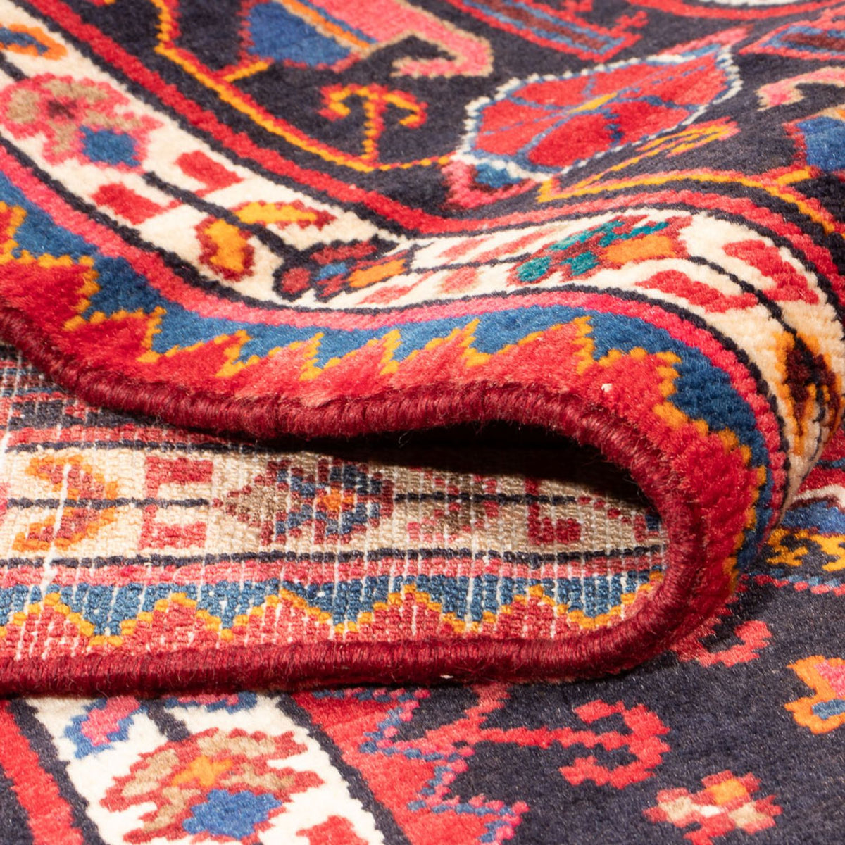 Persisk matta - Nomadic - 230 x 136 cm - mörkblå