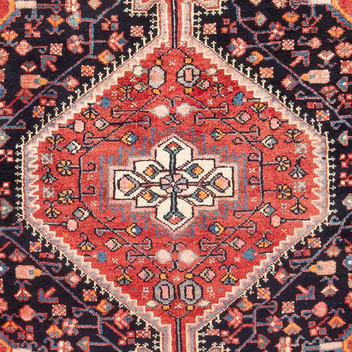 Runner Persisk matta - Nomadic - 224 x 129 cm - mörkblå