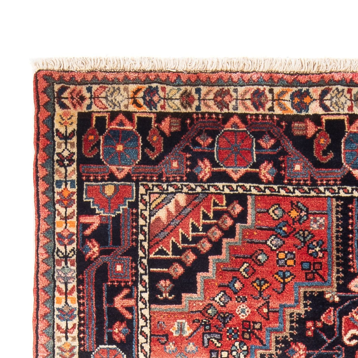 Runner Persisk matta - Nomadic - 224 x 129 cm - mörkblå