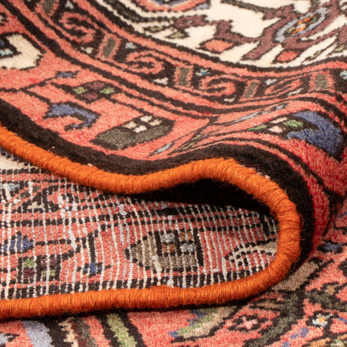 Persisk matta - Nomadic - 202 x 160 cm - röd