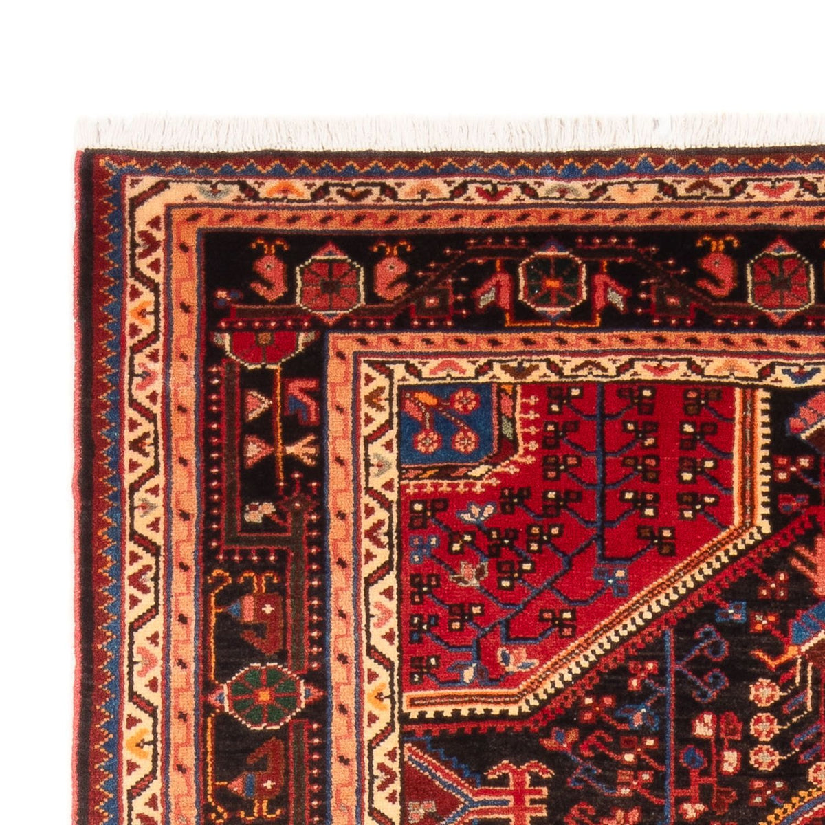 Persisk matta - Nomadic - 236 x 137 cm - mörkblå