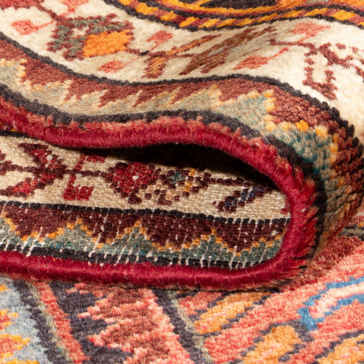 Persisk matta - Nomadic - 210 x 130 cm - röd