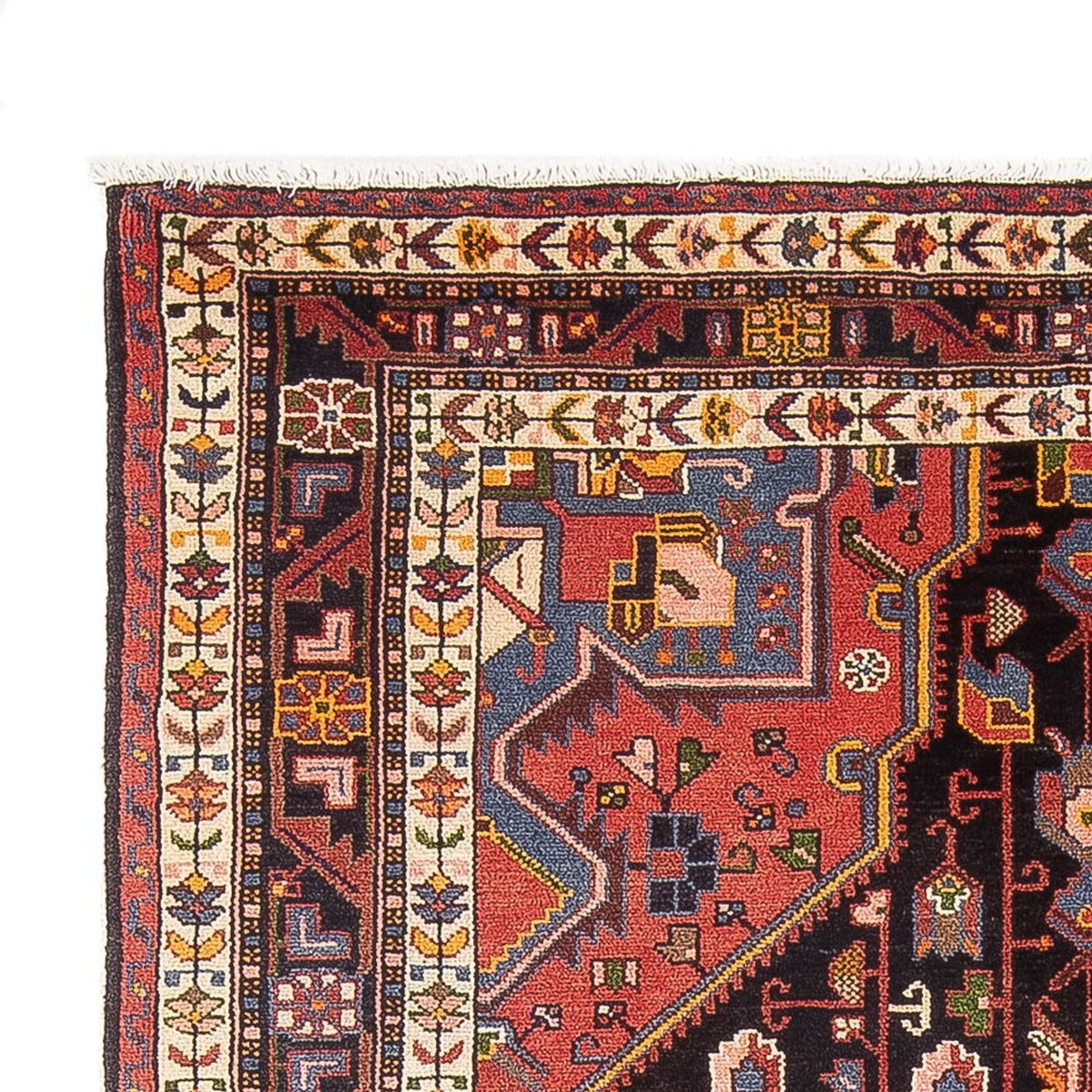 Persisk matta - Nomadic - 233 x 137 cm - ljusröd