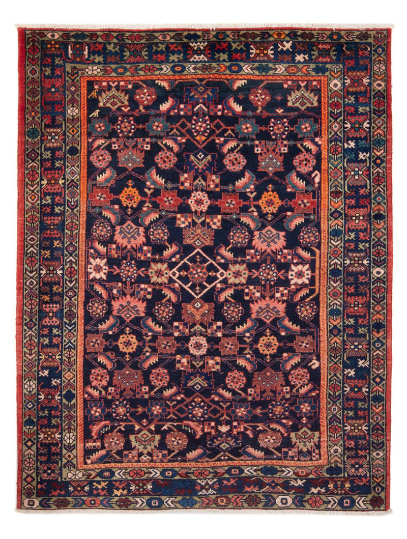 Persisk matta - Nomadic - 205 x 155 cm - mörkblå