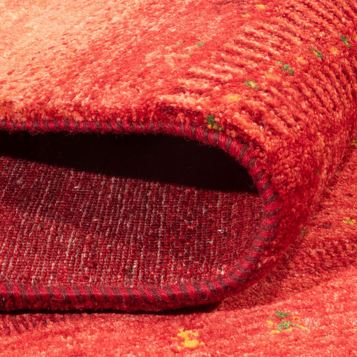 Gabbeh-matta - Loribaft Persian - 247 x 172 cm - röd