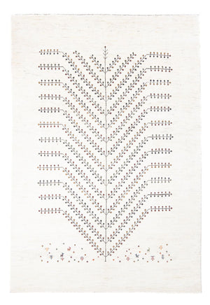 Gabbeh-matta - Loribaft Persian - 233 x 166 cm - vit