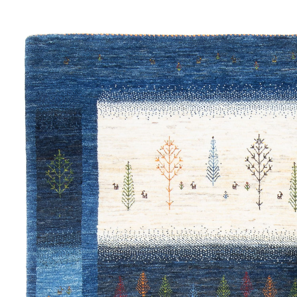 Gabbeh-matta - Loribaft Persian - 247 x 181 cm - flerfärgad