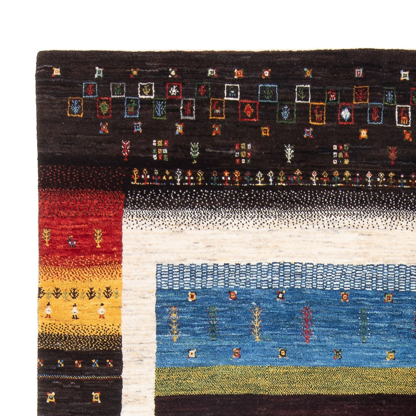 Loribaft Mattan 260x178cm - Perserteppich Wollteppich