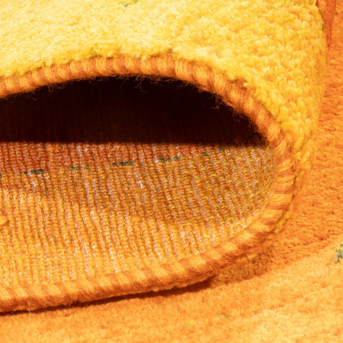 Gabbeh-matta - Loribaft Persian - 251 x 169 cm - guld