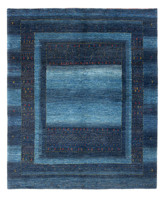 Gabbeh-matta - Loribaft Persian - 216 x 183 cm - mörkblå