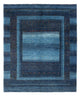 Gabbeh-matta - Loribaft Persian - 216 x 183 cm - mörkblå