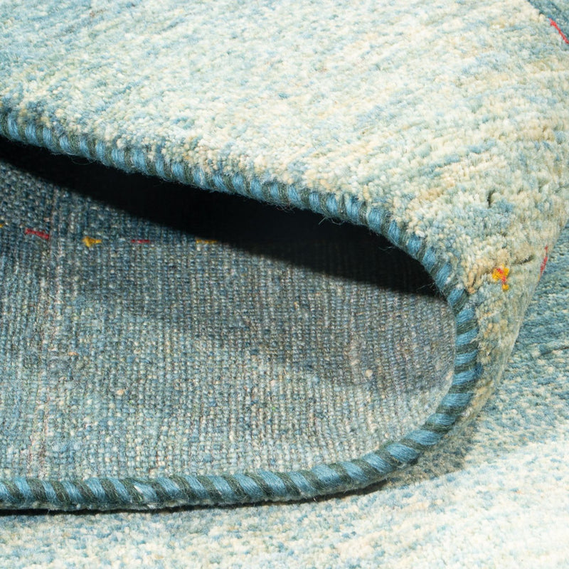 Gabbeh-matta - Loribaft Persian - 250 x 168 cm - ljusblå