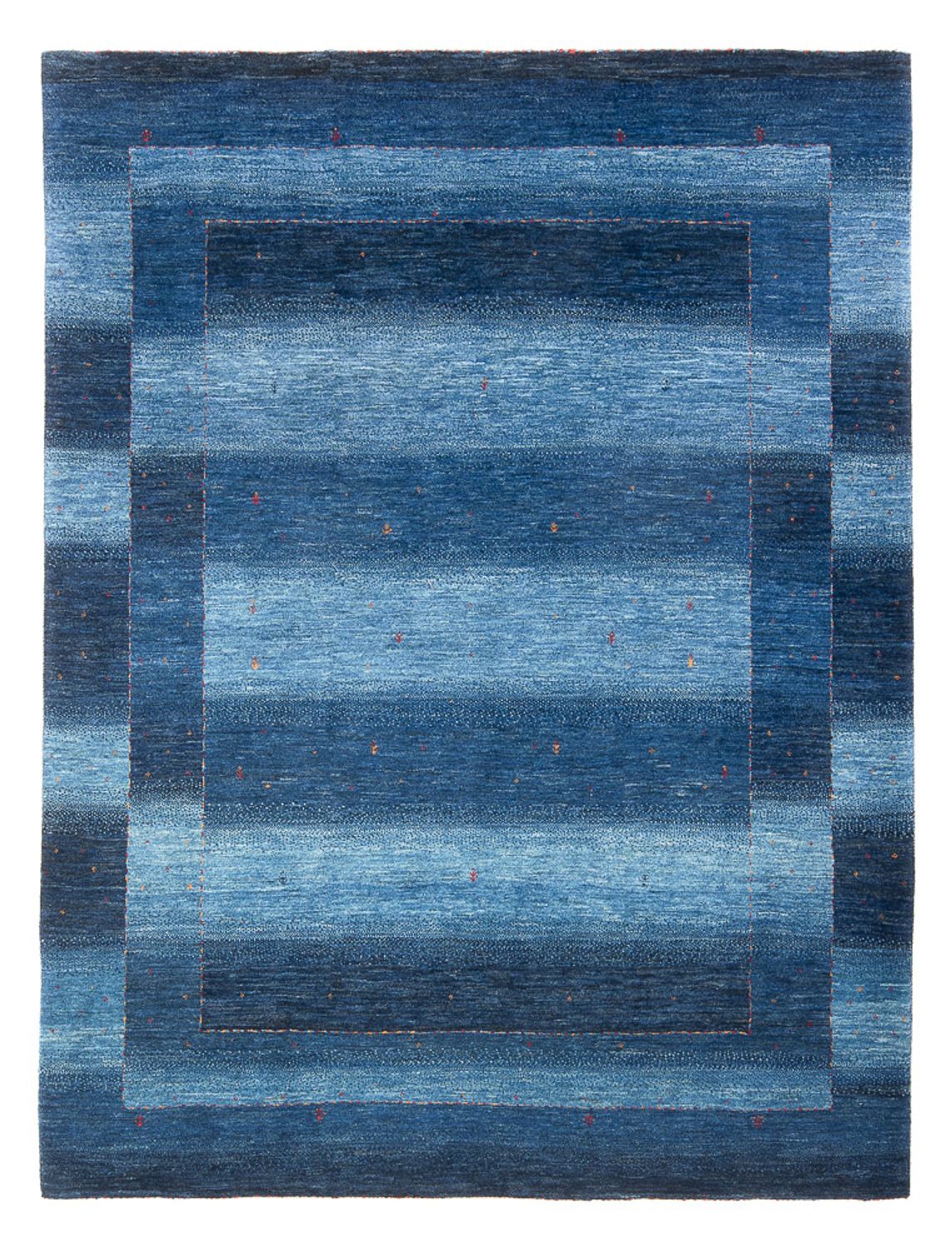 Gabbeh-matta - Loribaft Persian - 232 x 179 cm - havsblått