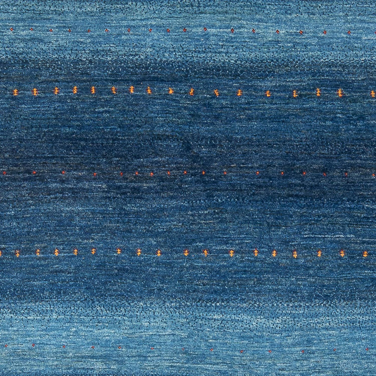 Gabbeh-matta - Loribaft Persian - 241 x 180 cm - havsblått