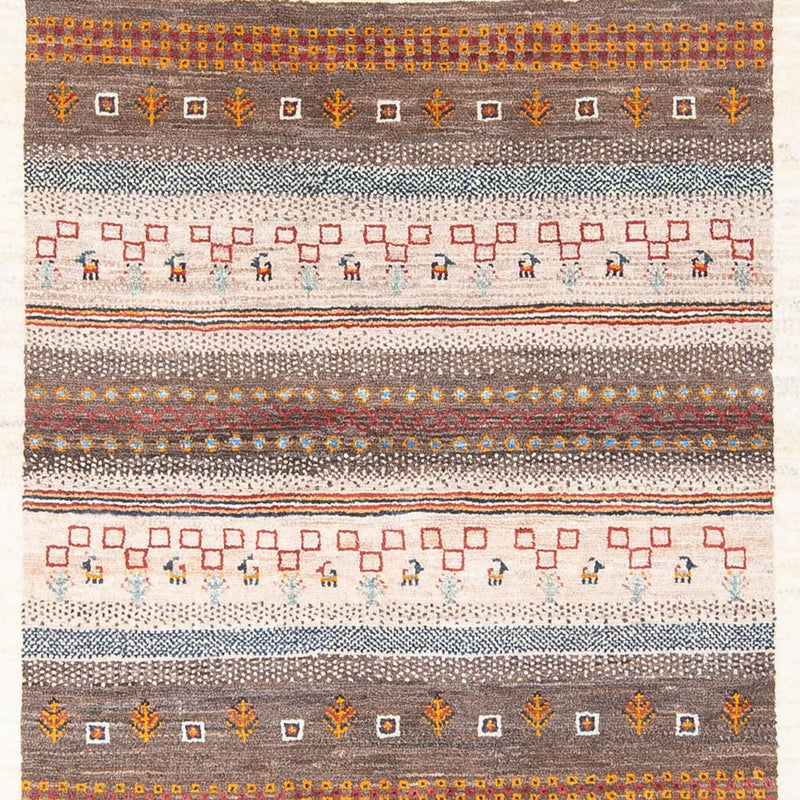 Gabbeh-matta - Loribaft Persian - 226 x 160 cm - flerfärgad