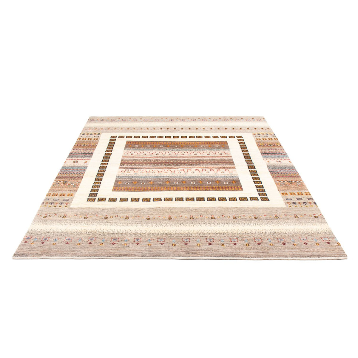 Gabbeh-matta - Loribaft Persian - 226 x 160 cm - flerfärgad