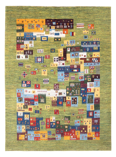 Loribaft Mattan 175x236cm - Perserteppich Wollteppich