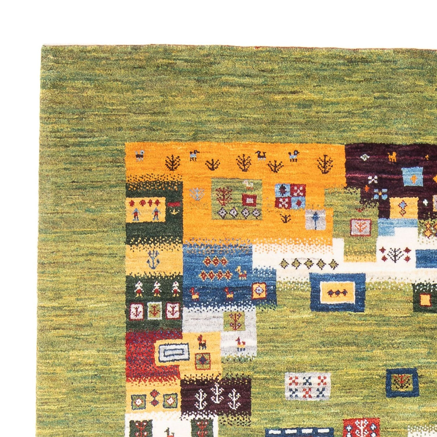 Gabbeh-matta - Loribaft Persian - 236 x 175 cm - flerfärgad