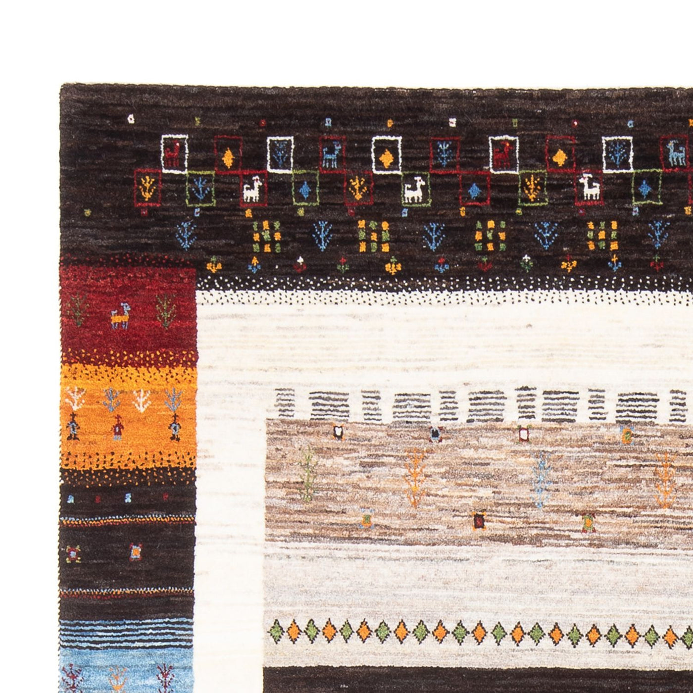 Loribaft Mattan 248x175cm - Perserteppich Wollteppich