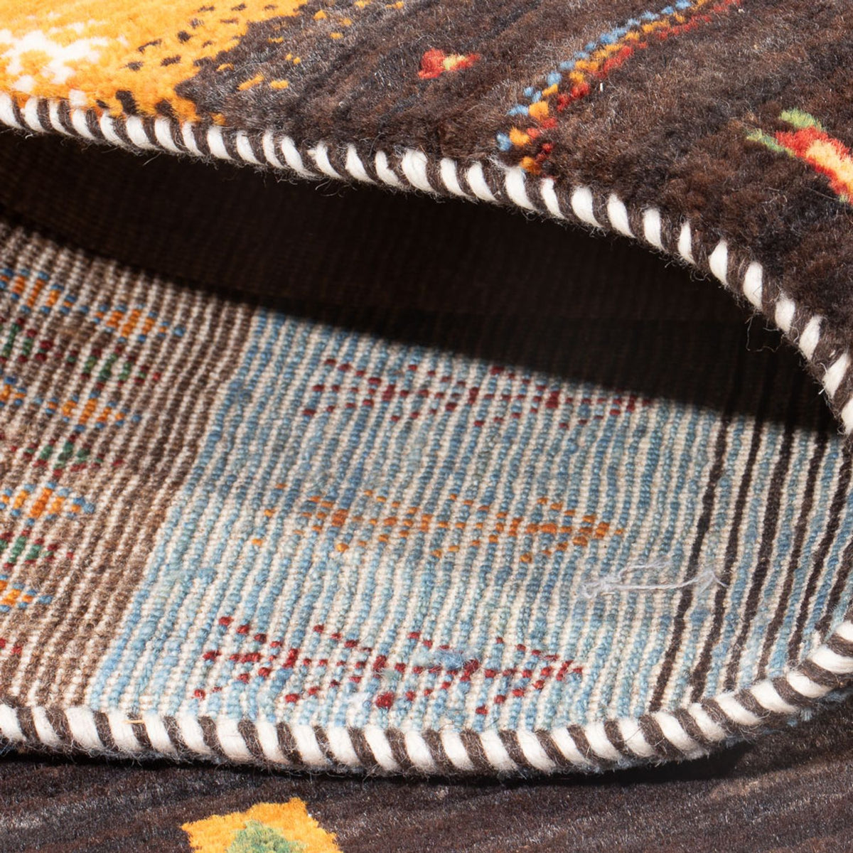 Gabbeh-matta - Loribaft Persian - 248 x 175 cm - flerfärgad