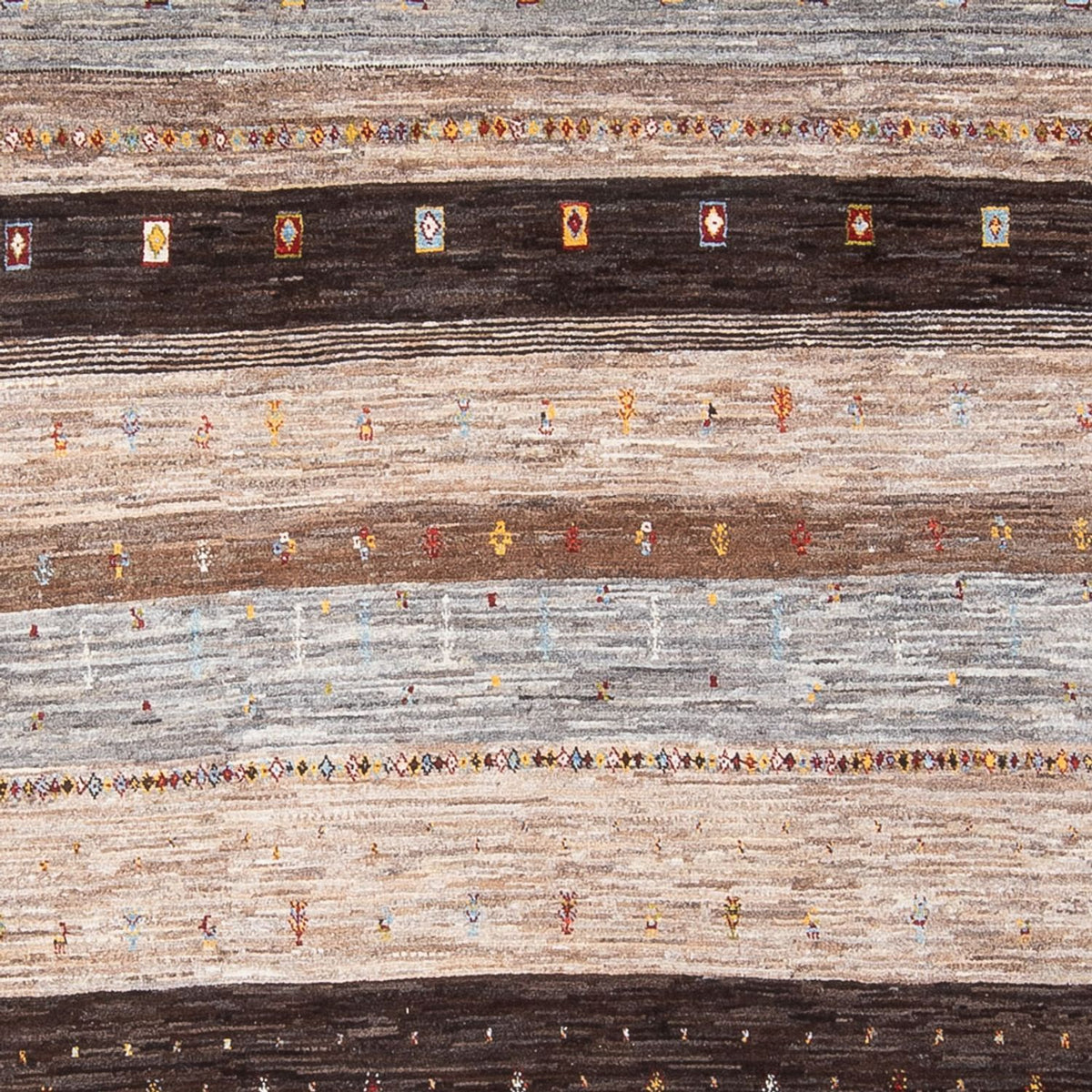 Gabbeh-matta - Loribaft Persian - 301 x 203 cm - flerfärgad