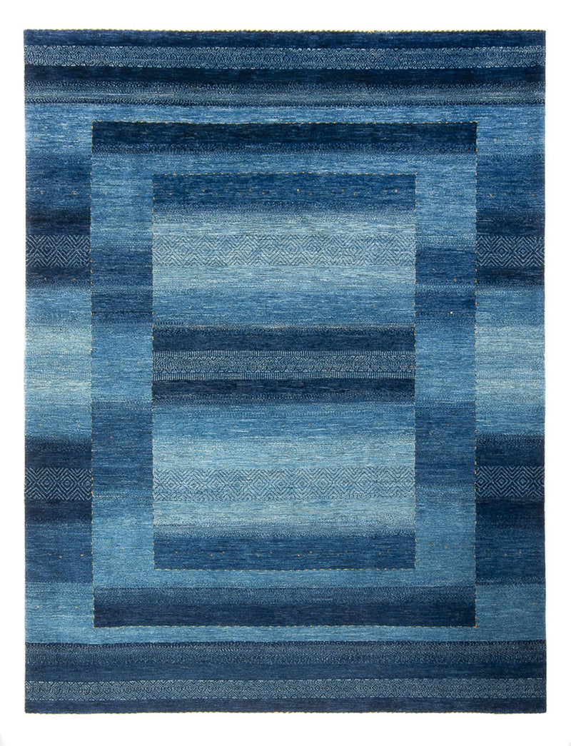 Gabbeh-matta - Loribaft Persian - 286 x 212 cm - havsblått