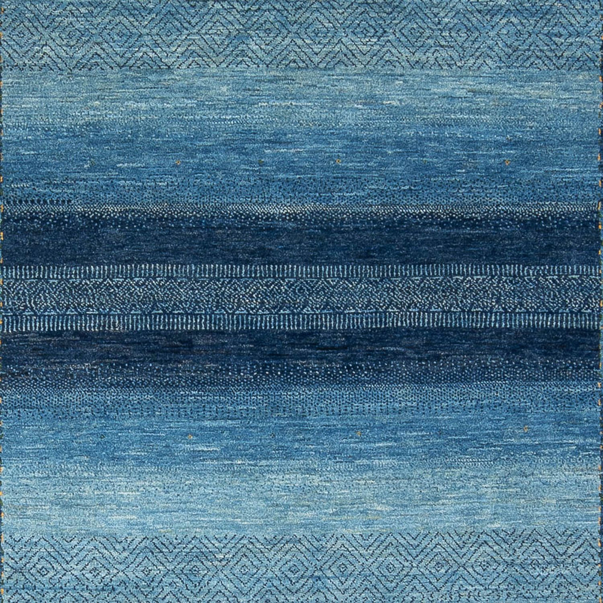Gabbeh-matta - Loribaft Persian - 286 x 212 cm - havsblått