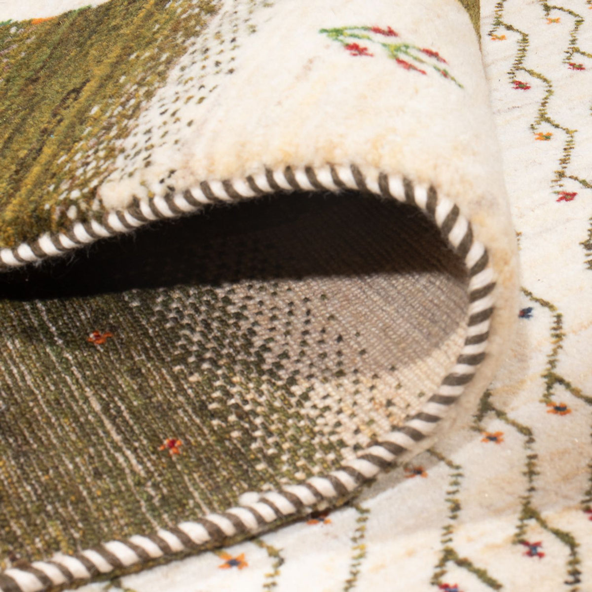 Gabbeh-matta - Loribaft Persian - 305 x 211 cm - flerfärgad