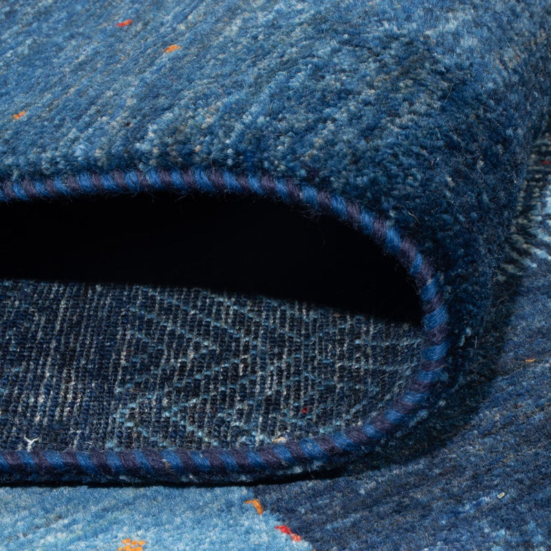 Gabbeh-matta - Loribaft Persian - 287 x 196 cm - havsblått