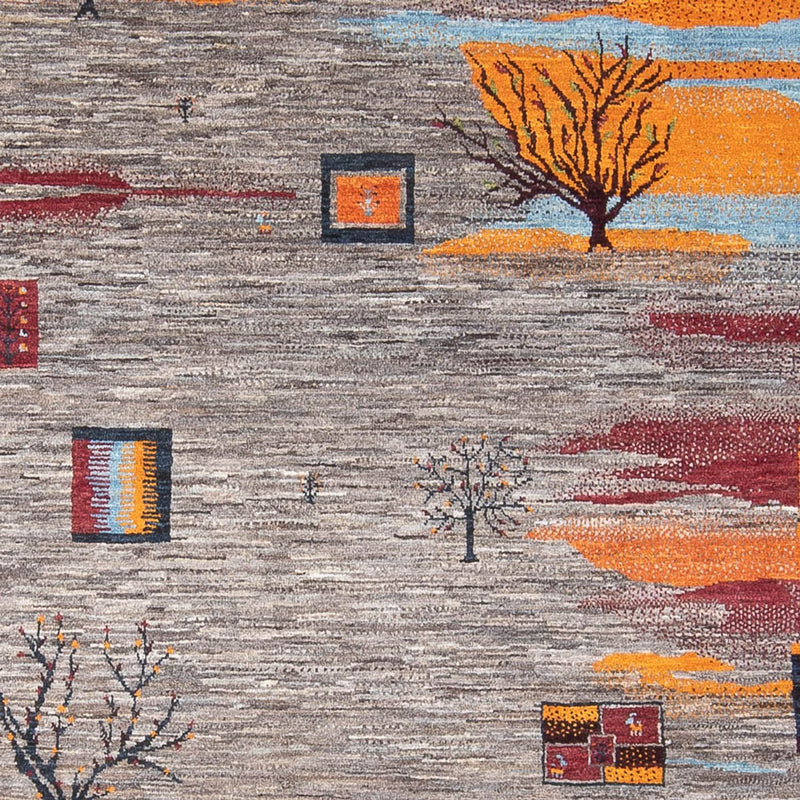 Gabbeh-matta - Loribaft Persian - 276 x 204 cm - flerfärgad