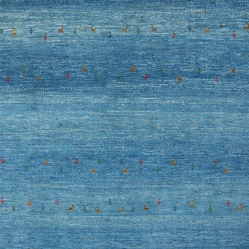Gabbeh-matta - Loribaft Persian - 300 x 214 cm - havsblått