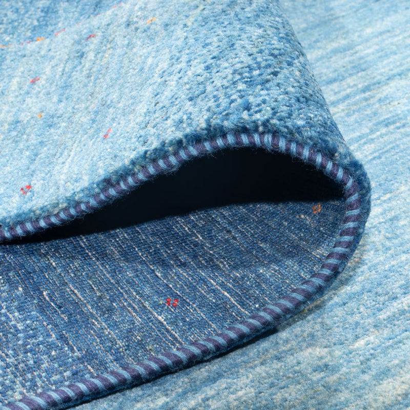 Gabbeh-matta - Loribaft Persian - 297 x 216 cm - havsblått