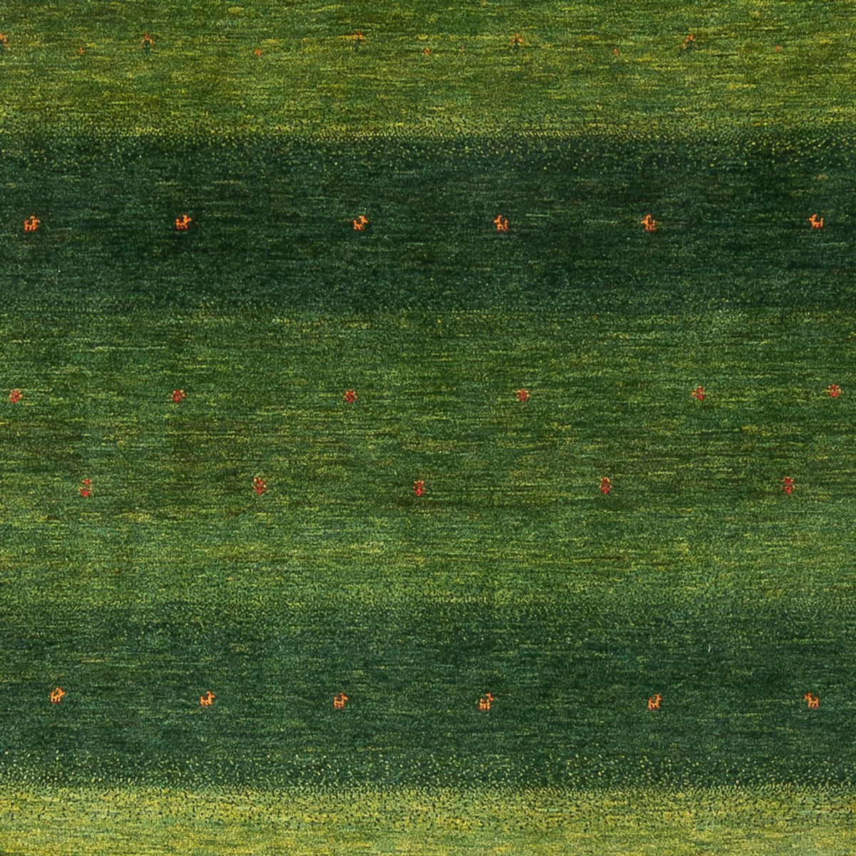 Gabbeh-matta - Loribaft Persian - 306 x 212 cm - grön