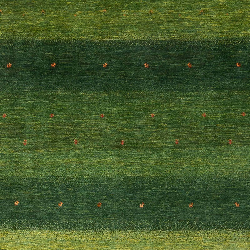 Gabbeh-matta - Loribaft Persian - 306 x 212 cm - grön