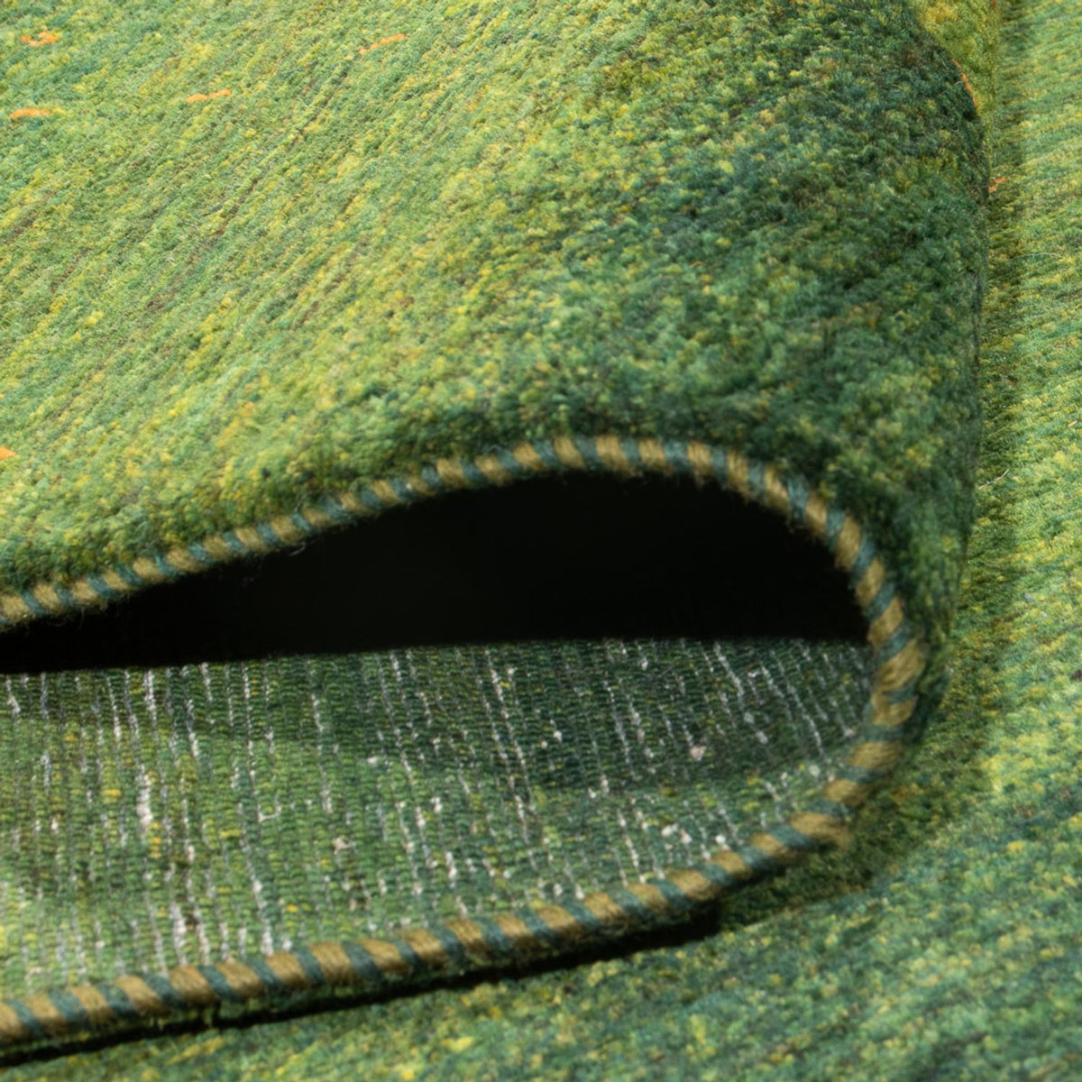 Gabbeh-matta - Loribaft Persian - 306 x 212 cm - grön