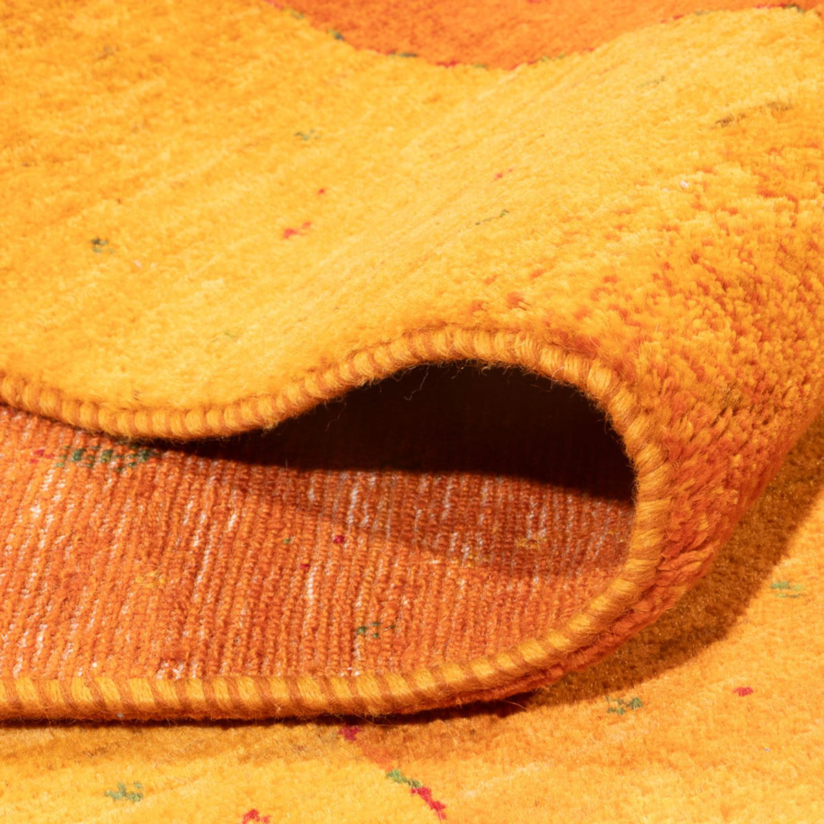 Gabbeh-matta - Loribaft Persian - 293 x 219 cm - orange