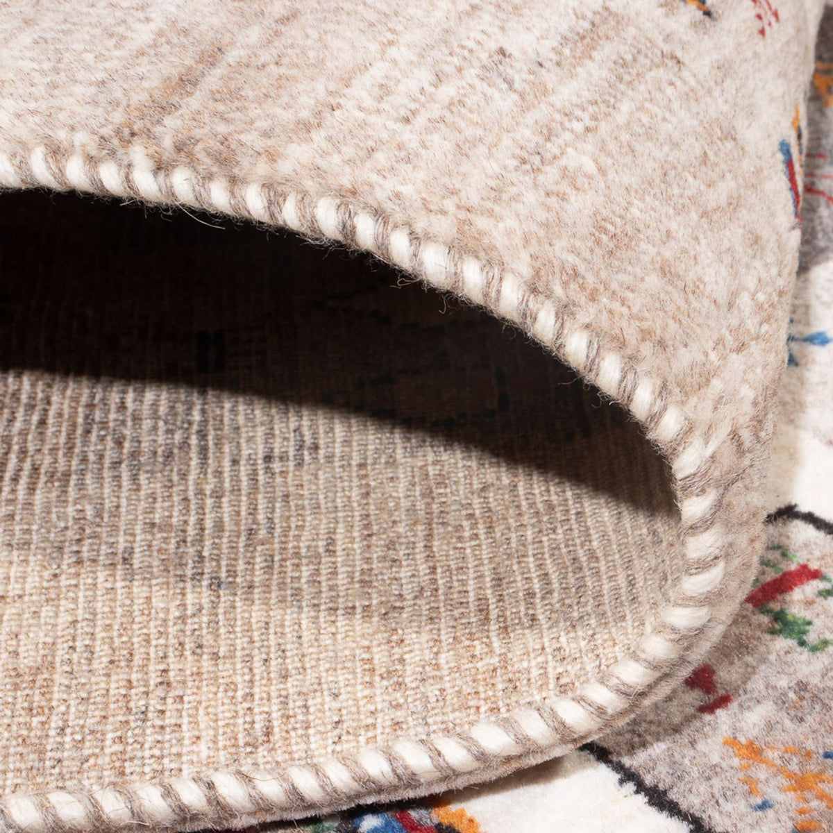 Gabbeh-matta - Loribaft Persian - 278 x 201 cm - flerfärgad