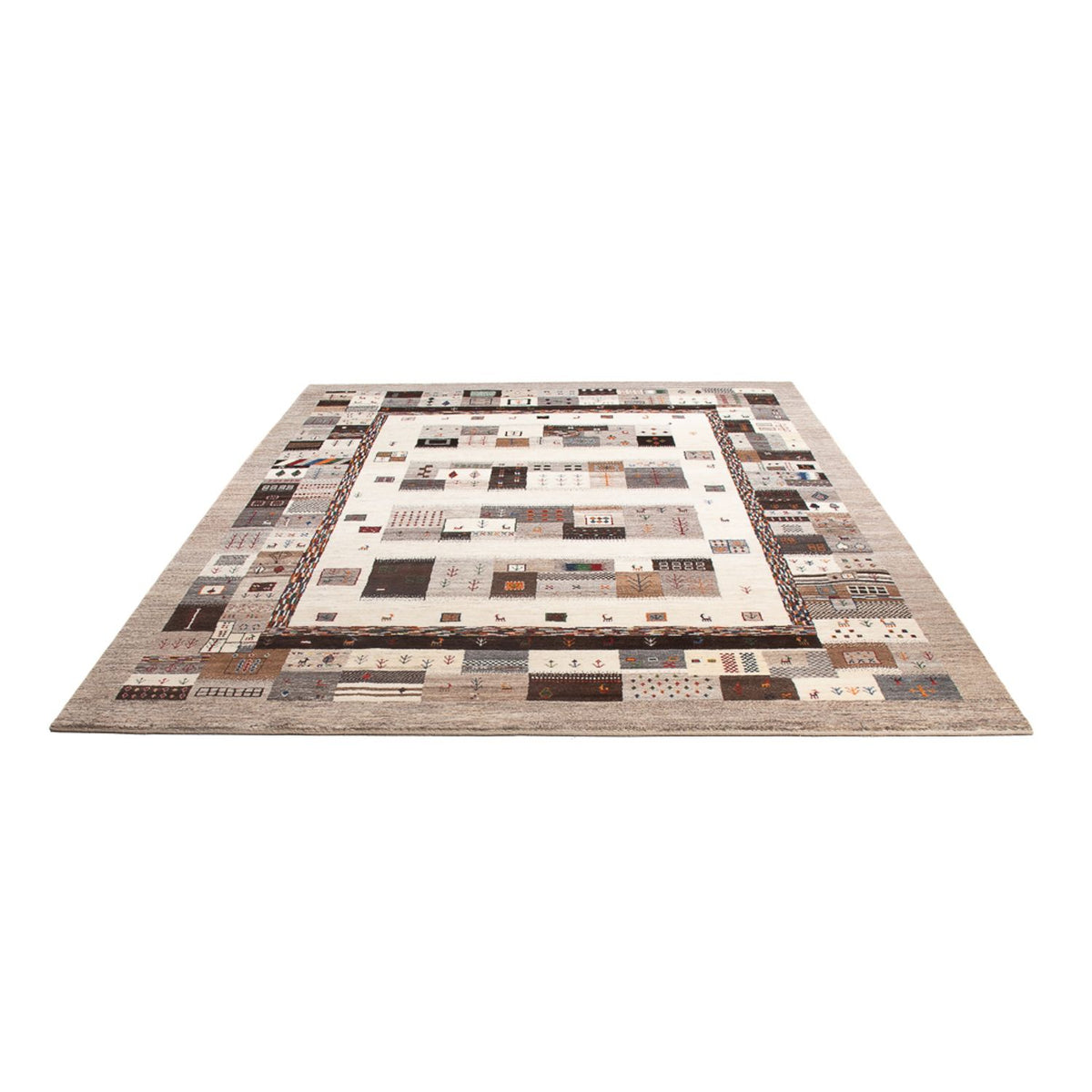 Gabbeh-matta - Loribaft Persian - 278 x 201 cm - flerfärgad