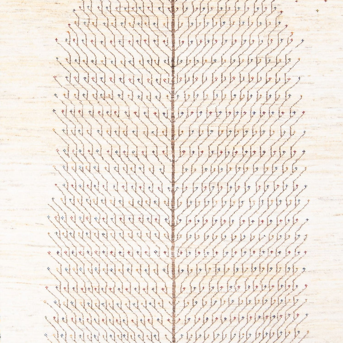 Gabbeh-matta - Loribaft Persian - 321 x 215 cm - flerfärgad