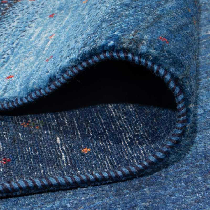 Gabbeh-matta - Loribaft Persian - 331 x 222 cm - havsblått