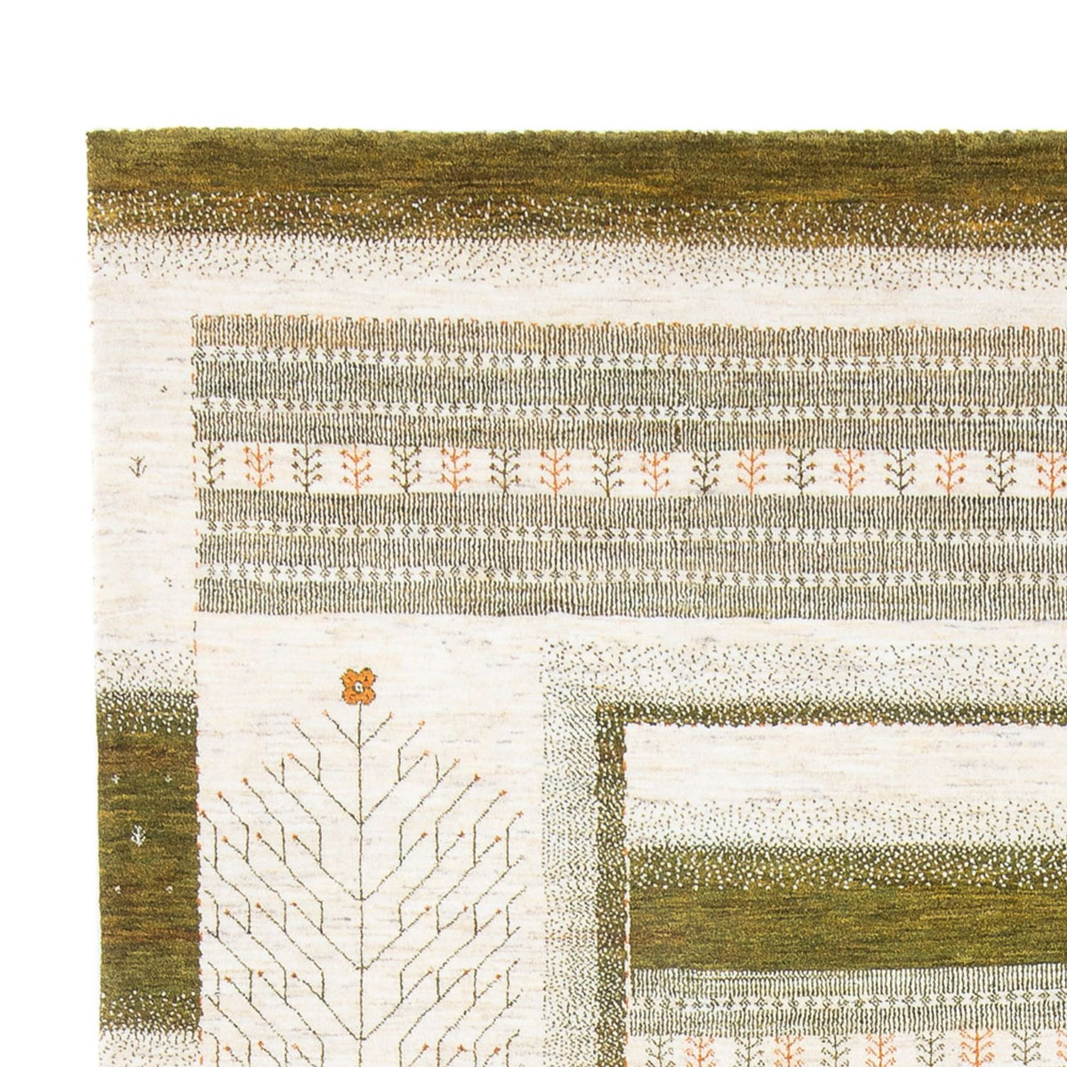 Gabbeh-matta - Loribaft Persian - 327 x 226 cm - flerfärgad