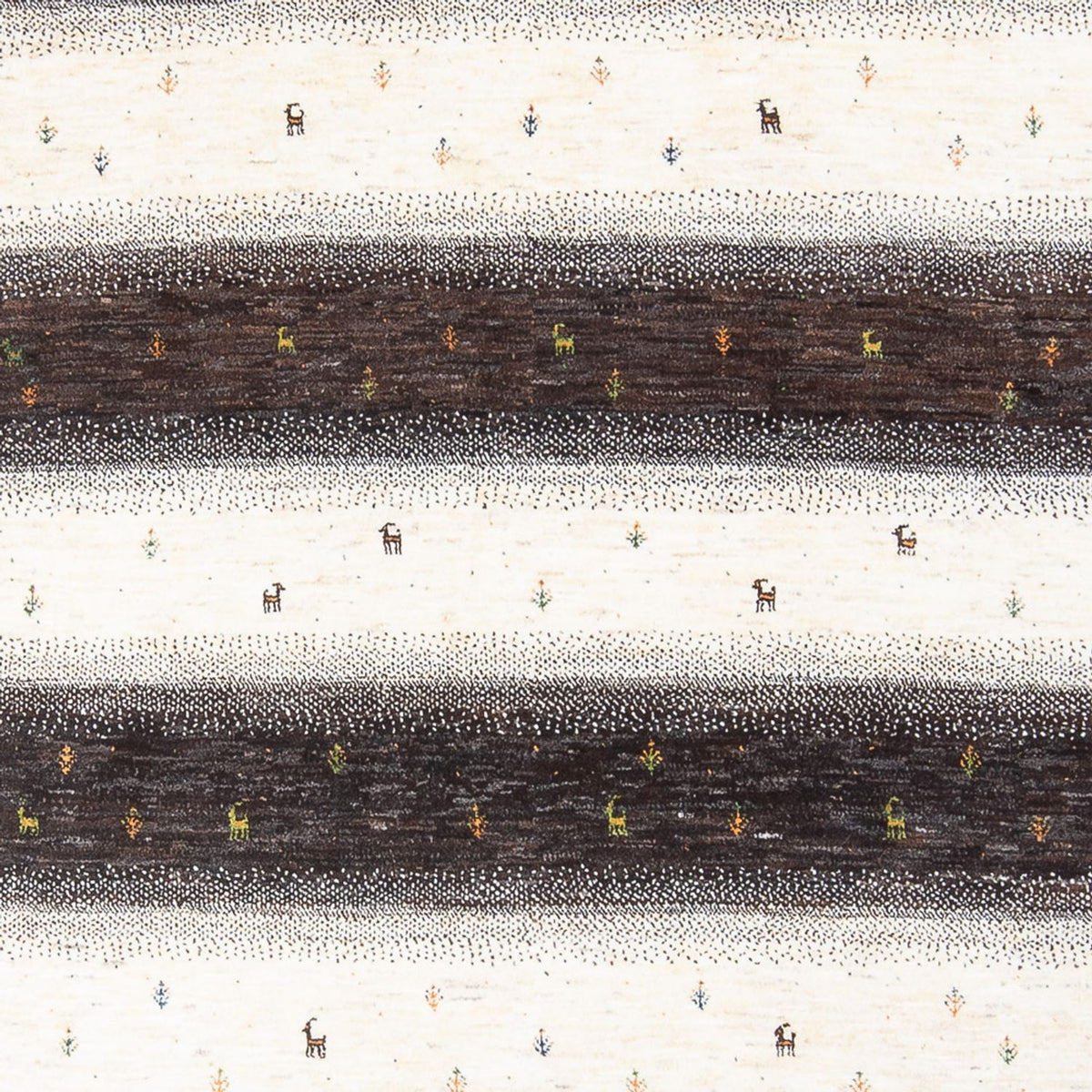 Gabbeh-matta - Loribaft Persian - 307 x 216 cm - flerfärgad