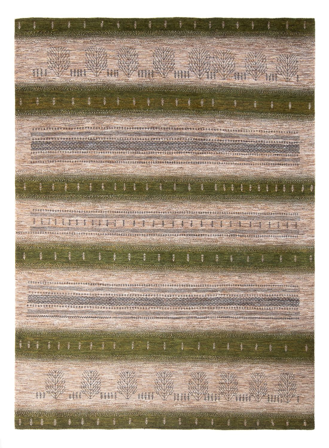 Gabbeh-matta - Loribaft Persian - 294 x 220 cm - flerfärgad