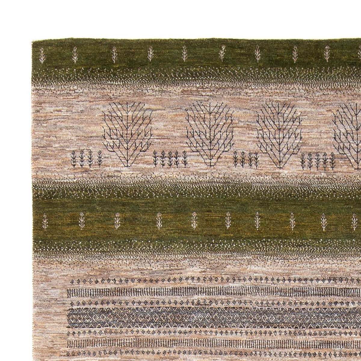 Gabbeh-matta - Loribaft Persian - 294 x 220 cm - flerfärgad