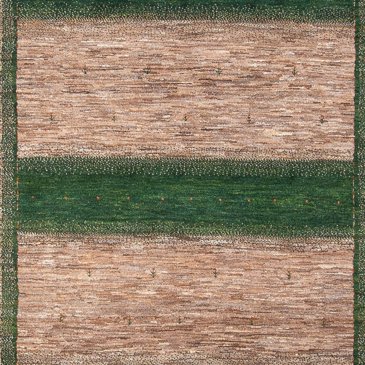 Gabbeh-matta - Loribaft Persian - 305 x 211 cm - flerfärgad