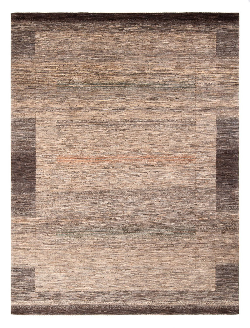 Gabbeh-matta - Loribaft Persian - 307 x 228 cm - mörk beige