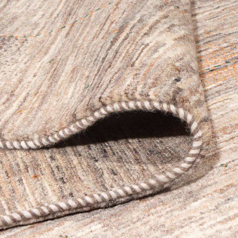 Gabbeh-matta - Loribaft Persian - 307 x 228 cm - mörk beige